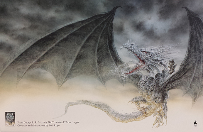 Ice Dragon Poster