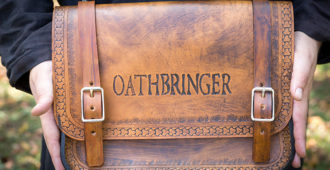 Oathbringer Satchel and Paperback Sweepstakes