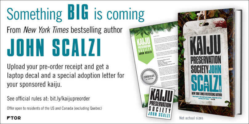 Scalzi Kaiju Preservation Society PreOrder sweeps 1024x512 1 83A