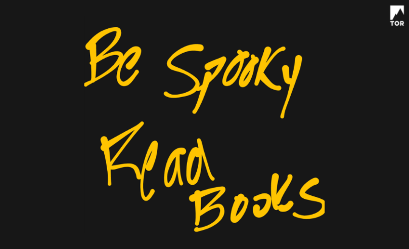 BE SPOOKY READ BOOKS