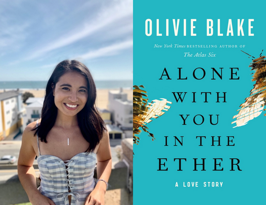 Left: Olivie Blake / Right: Alone With You in the Ether by Olivie Blake