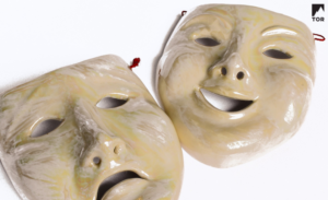 Happy and Sad Theatre Masks