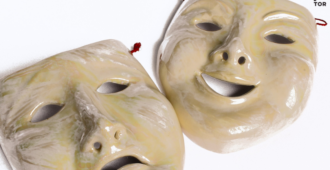 Happy and Sad Theatre Masks