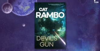 devil's gun by cat rambo but it's in space