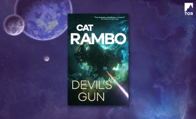 devil's gun by cat rambo but it's in space