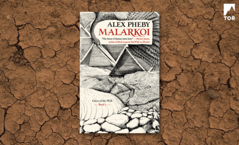 malarkoi by alex pheby in front of dry and cracked mud