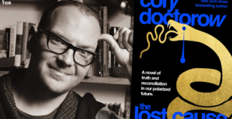 the lost cause by cory doctorow paired with the author cory doctorow