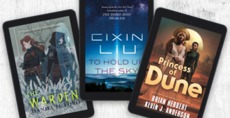 the warden by daniel m ford  to hold up the sky by cixin liu  princess of dune by brian herbert  kevin j andersonn 33A